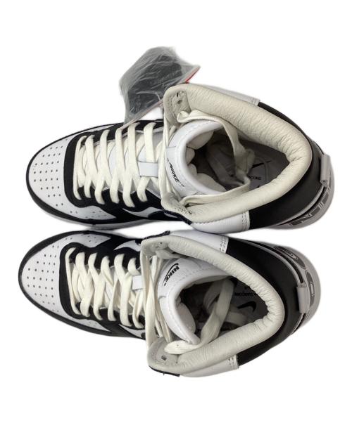NIKE（ナイキ）NIKE (ナイキ) COMME des GARCONS HOMME PLUS (コムデギャルソンオムプリュス) TERMINATOR HIGH SP ホワイト×ブラック サイズ:26cmの古着・服飾アイテム