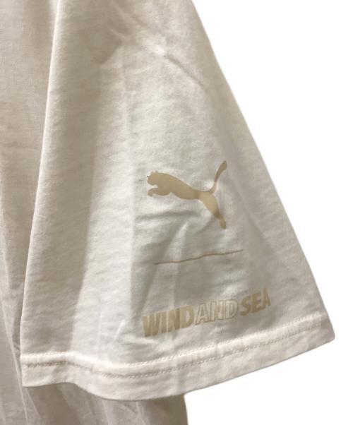 WIND AND SEA（ウィンダンシー）WIND AND SEA (ウィンダンシー) PUMA (プーマ) Tシャツ アイボリー サイズ:Lの古着・服飾アイテム