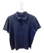 PRADA SPORTSプラダスポーツ）の古着「ポロシャツ」｜ネイビー