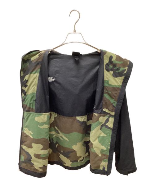 THE NORTH FACE（ザ ノース フェイス）THE NORTH FACE (ザ ノース フェイス) Novelty Compact Jacket オリーブ×ブラック サイズ:Sの古着・服飾アイテム