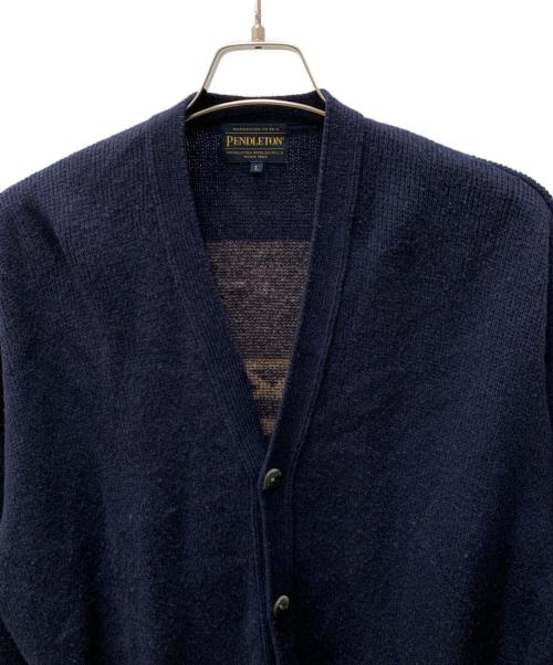 PENDLETON（ペンドルトン）PENDLETON (ペンドルトン) ニットカーディガン ネイビー サイズ:Lの古着・服飾アイテム
