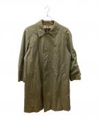 Burberry'sバーバリーズ）の古着「80sステンカラーコート」｜オリーブ