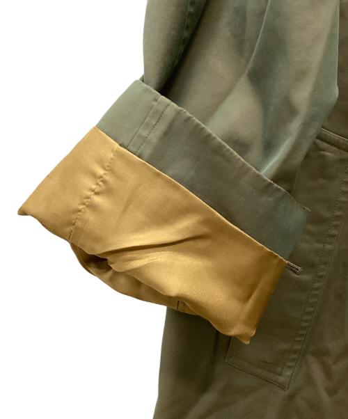 Burberry's（バーバリーズ）Burberry's (バーバリーズ) 80sステンカラーコート オリーブ サイズ:胸囲94の古着・服飾アイテム