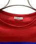 中古・古着 MONCLER (モンクレール) MAGLIA T-SHIRT レッド×ブルー サイズ:L：10000円
