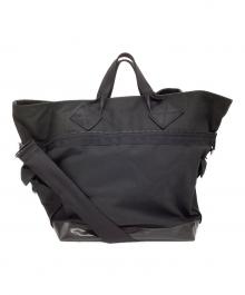 MARGARET HOWELL×PORTER（マーガレットハウエル×ポーター）の古着「PROOFED COTTON CANVAS」｜ブラック
