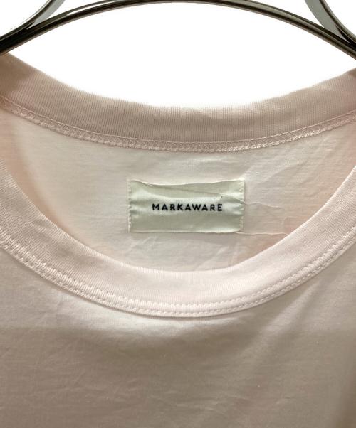 MARKAWARE（マーカウェア）MARKAWARE (マーカウェア) COMFORT FIT Tee ORGANIC GIZA COTTON ライトピンク サイズ:3の古着・服飾アイテム