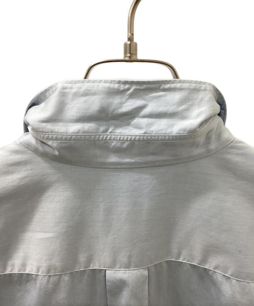 INTERIM（インテリム）INTERIM (インテリム) HYPER BIG 200/2 SUPIMA TWILL REGULAR COLLAR SHIRT ライトブルー サイズ:表記無しの古着・服飾アイテム