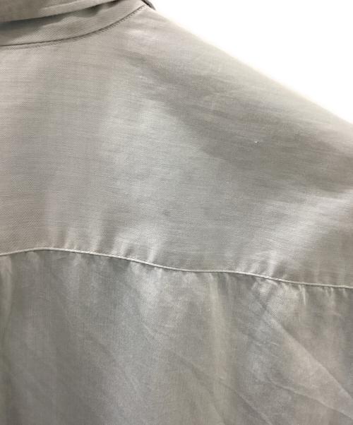 INTERIM（インテリム）INTERIM (インテリム) HYPER BIG 200/2 SUPIMA TWILL REGULAR COLLAR SHIRT ライトブルー サイズ:表記無しの古着・服飾アイテム