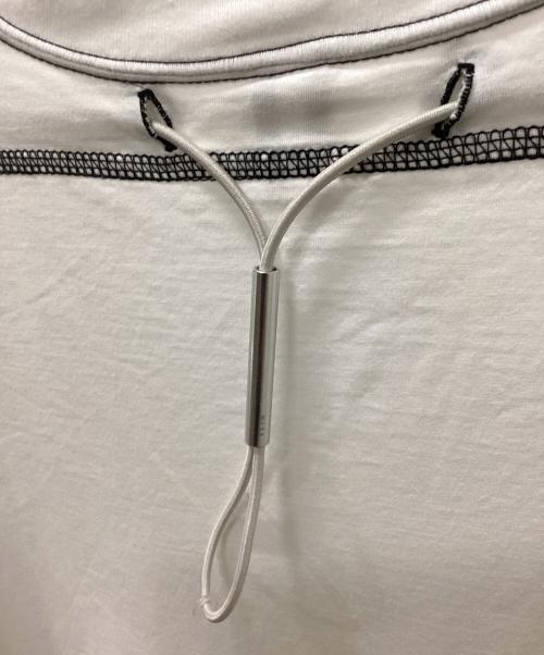 VEIN（ヴェイン）VEIN (ヴェイン) SUEDED CO JERSEY VESSEL L/S TEE ホワイト サイズ:3の古着・服飾アイテム