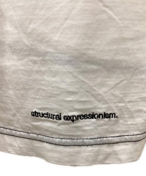 VEIN（ヴェイン）VEIN (ヴェイン) SUEDED CO JERSEY VESSEL L/S TEE ホワイト サイズ:3の古着・服飾アイテム