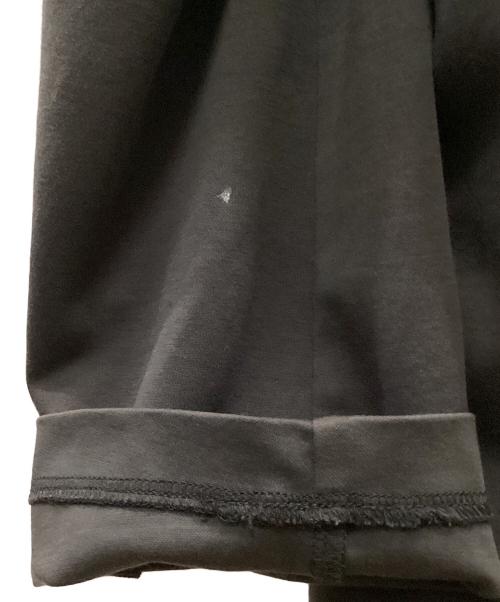 ATTACHMENT（アタッチメント）ATTACHMENT (アタッチメント) COTTON DOUBLE FACE COLLARLESS CARDIGAN ダークグレー サイズ:3の古着・服飾アイテム