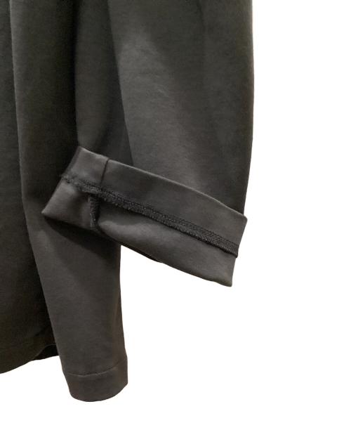 ATTACHMENT（アタッチメント）ATTACHMENT (アタッチメント) COTTON DOUBLE FACE COLLARLESS CARDIGAN ダークグレー サイズ:3の古着・服飾アイテム