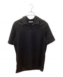 ATTACHMENT（アタッチメント）の古着「CO JERSEY CLOTH POLO SHIRT」｜ブラック