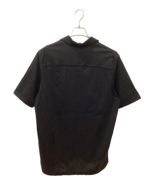 ATTACHMENT（アタッチメント）ATTACHMENT (アタッチメント) CO JERSEY CLOTH POLO SHIRT ブラック サイズ:3の古着・服飾アイテム