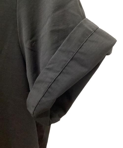 ATTACHMENT（アタッチメント）ATTACHMENT (アタッチメント) CO JERSEY CLOTH POLO SHIRT ブラック サイズ:3の古着・服飾アイテム