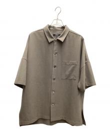 ATTACHMENT（アタッチメント）の古着「PE LIGHT TROPICAL DOLMAN S/S OPEN COLLAR SHIRT」｜ブラウン