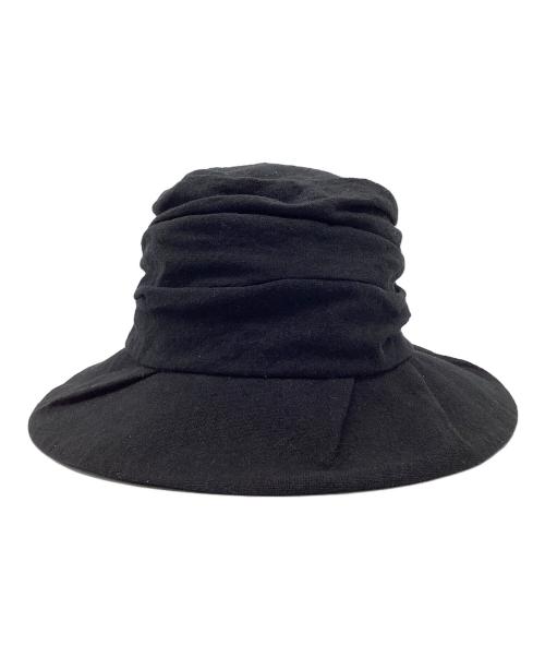 Y's（ワイズ）Y's (ワイズ) WASHED LINEN TWISTED CROCHET ブラックの古着・服飾アイテム