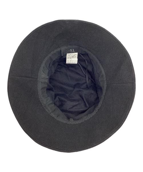 Y's（ワイズ）Y's (ワイズ) WASHED LINEN TWISTED CROCHET ブラックの古着・服飾アイテム