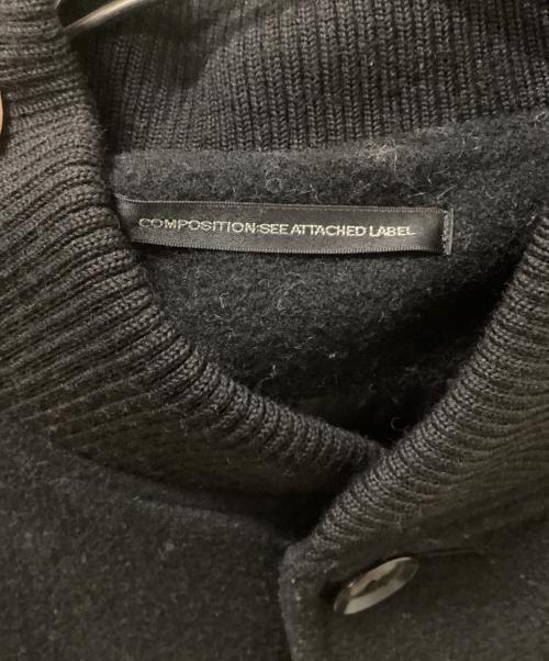 Y's（ワイズ）Y's (ワイズ) ウールリブコート ブラック サイズ:Sの古着・服飾アイテム