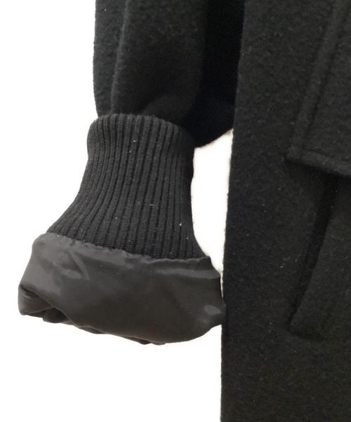 Y's（ワイズ）Y's (ワイズ) ウールリブコート ブラック サイズ:Sの古着・服飾アイテム