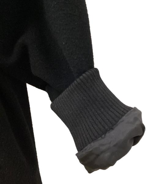 Y's（ワイズ）Y's (ワイズ) ウールリブコート ブラック サイズ:Sの古着・服飾アイテム