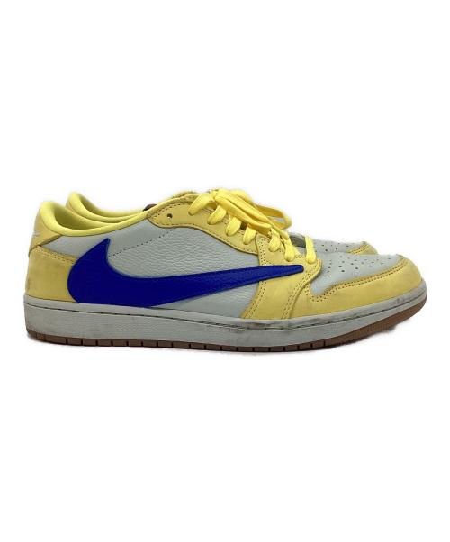 NIKE（ナイキ）NIKE (ナイキ) WMNS AIR JORDAN 1 LOW OG ELKINS CANARY/RACER BLUE-LIGHT SILVER サイズ:28.5cmの古着・服飾アイテム