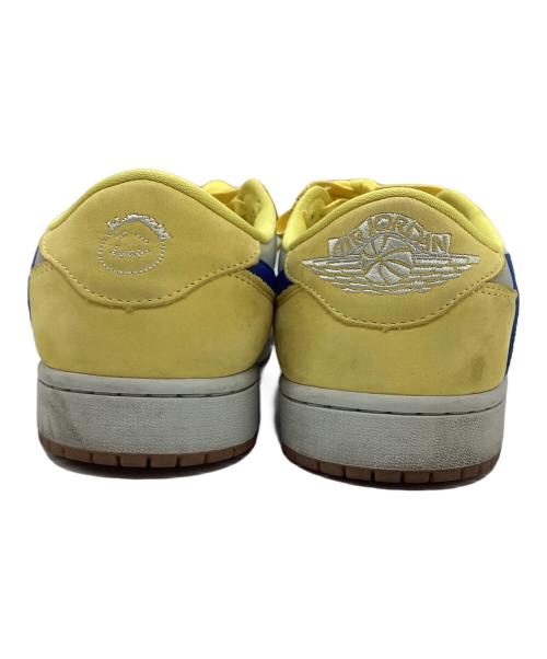 NIKE（ナイキ）NIKE (ナイキ) WMNS AIR JORDAN 1 LOW OG ELKINS CANARY/RACER BLUE-LIGHT SILVER サイズ:28.5cmの古着・服飾アイテム