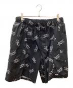CHALLENGERチャレンジャー）の古着「MULTI SIGNATURE CARGO SHORTS -Black-」｜ブラック