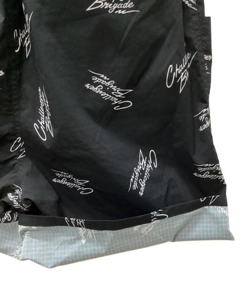 CHALLENGER（チャレンジャー）CHALLENGER (チャレンジャー) MULTI SIGNATURE CARGO SHORTS -Black- ブラック サイズ:XLの古着・服飾アイテム