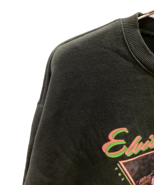 JOURNAL STANDARD relume（ジャーナルスタンダード レリューム）JOURNAL STANDARD relume (ジャーナルスタンダード レリューム) 別注Elvis Presley フェードスウェット ブラック サイズ:Lの古着・服飾アイテム