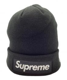 SUPREME×New Era（シュプリーム×ニューエラ）の古着「Box Logo Beanie "Black"」｜ブラック