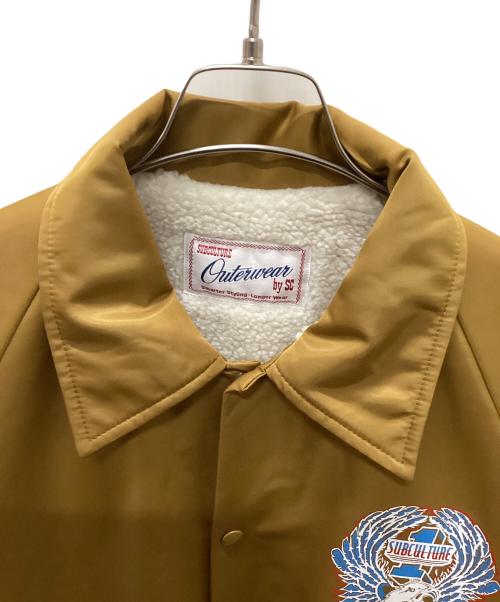Subculture（サブカルチャー）Subculture (サブカルチャー) NO.1EAGLE COACHES JACKET イエロー サイズ:3の古着・服飾アイテム