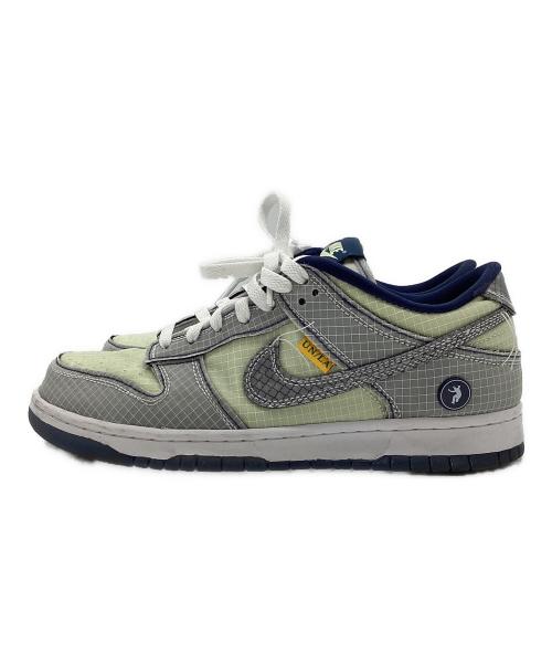 NIKE（ナイキ）NIKE (ナイキ) UNION (ユニオン) Dunk Low Pistachio 黄緑×シルバー サイズ:26cmの古着・服飾アイテム