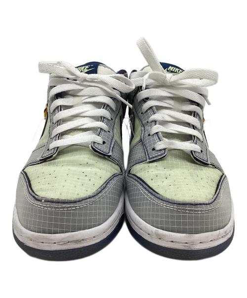 NIKE（ナイキ）NIKE (ナイキ) UNION (ユニオン) Dunk Low Pistachio 黄緑×シルバー サイズ:26cmの古着・服飾アイテム