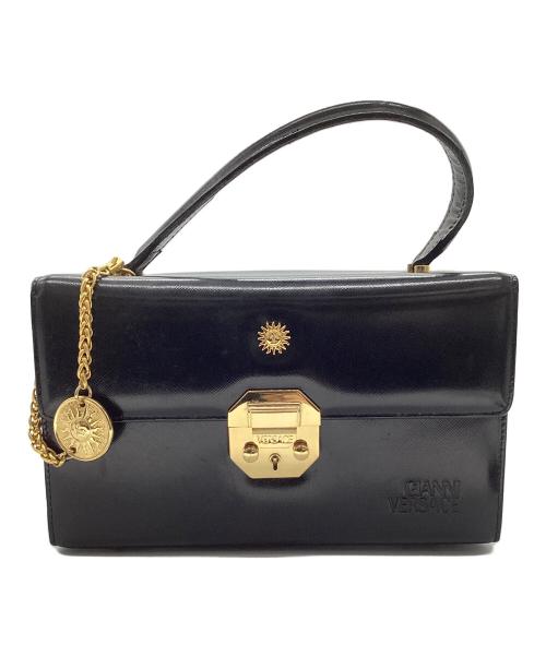 GIANNI VERSACE（ジャンニ・ヴェルサーチ）GIANNI VERSACE (ジャンニ・ヴェルサーチ) バニティバッグ ブラックの古着・服飾アイテム