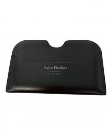 Acne studios（アクネ ストゥディオズ）の古着「レザーカードケースψ」｜ブラック