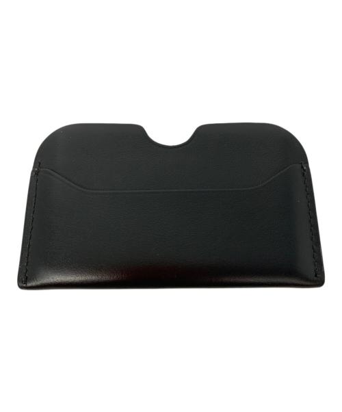 Acne studios（アクネ ストゥディオズ）ACNE STUDIOS (アクネ ストゥディオズ) レザーカードケースψ ブラックの古着・服飾アイテム