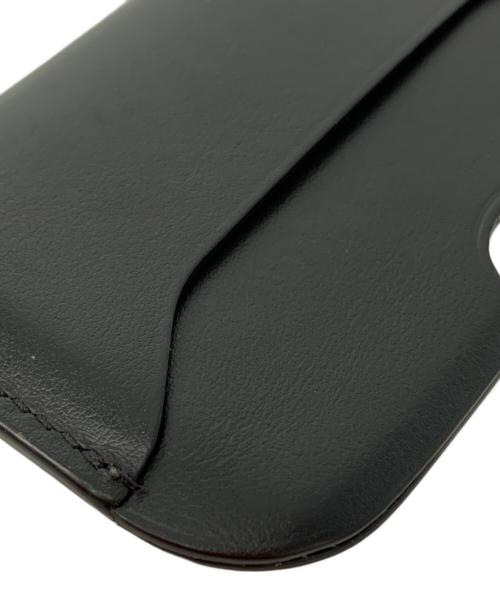 Acne studios（アクネ ストゥディオズ）ACNE STUDIOS (アクネ ストゥディオズ) レザーカードケースψ ブラックの古着・服飾アイテム