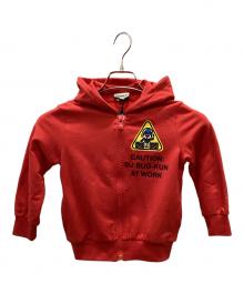 FENDI（フェンディ）の古着「DJ BUG-KUN FULL ZIP HOODIE」｜レッド