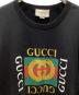 中古・古着 GUCCI (グッチ) VINTAGE LOGO SWEAT ブラック サイズ:L：30000円
