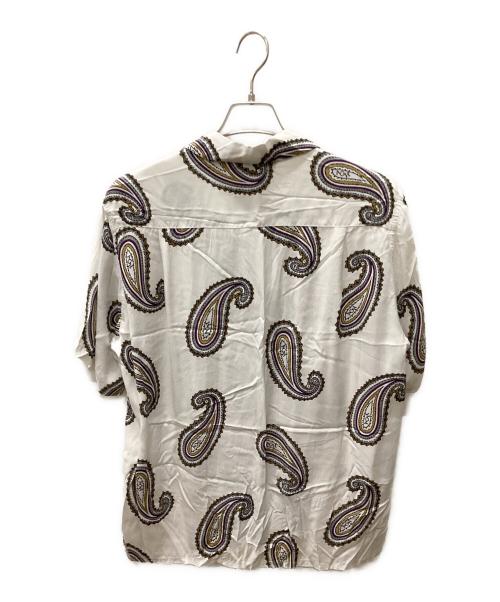 WACKO MARIA（ワコマリア）WACKO MARIA (ワコマリア) BUDSPOOL (バッズプール) 21SS ×舐達麻 HAWAIIAN SHIRT Type 2 ホワイト サイズ:Mの古着・服飾アイテム