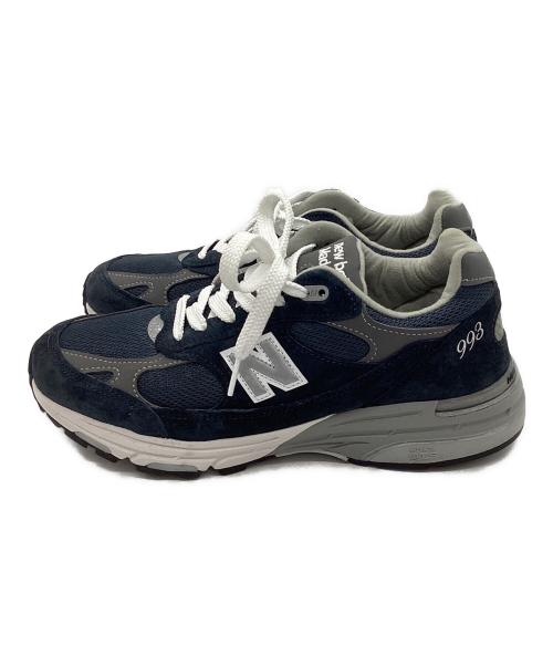 NEW BALANCE（ニューバランス）NEW BALANCE (ニューバランス) MR993NV Made in USA ネイビー サイズ:26cmの古着・服飾アイテム