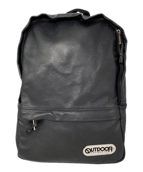 SMIR NASLI（サミールナスリ）SMIR NASLI (サミールナスリ) OUTDOOR PRODUCTS (アウトドア プロダクツ) 別注Leather Minimal Day Pack ブラックの古着・服飾アイテム