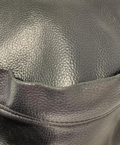 SMIR NASLI（サミールナスリ）SMIR NASLI (サミールナスリ) OUTDOOR PRODUCTS (アウトドア プロダクツ) 別注Leather Minimal Day Pack ブラックの古着・服飾アイテム