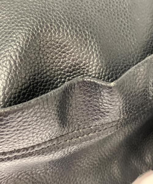 SMIR NASLI（サミールナスリ）SMIR NASLI (サミールナスリ) OUTDOOR PRODUCTS (アウトドア プロダクツ) 別注Leather Minimal Day Pack ブラックの古着・服飾アイテム