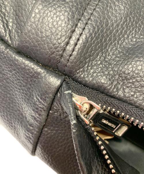 SMIR NASLI（サミールナスリ）SMIR NASLI (サミールナスリ) OUTDOOR PRODUCTS (アウトドア プロダクツ) 別注Leather Minimal Day Pack ブラックの古着・服飾アイテム