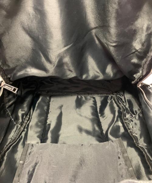 SMIR NASLI（サミールナスリ）SMIR NASLI (サミールナスリ) OUTDOOR PRODUCTS (アウトドア プロダクツ) 別注Leather Minimal Day Pack ブラックの古着・服飾アイテム