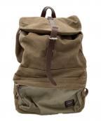 PORTERポーター）の古着「DAYPACK」｜ベージュ