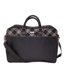 BURBERRY BLACK LABEL（バーバリーブラックレーベル）の古着「ビジネスバッグ」｜ブラック