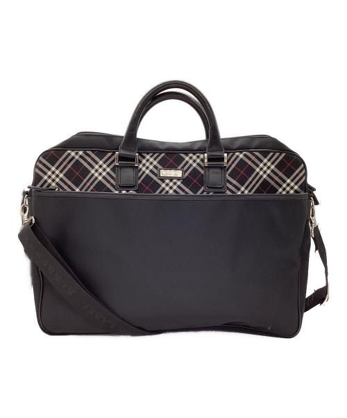 BURBERRY BLACK LABEL（バーバリーブラックレーベル）BURBERRY BLACK LABEL (バーバリーブラックレーベル) ビジネスバッグ ブラックの古着・服飾アイテム